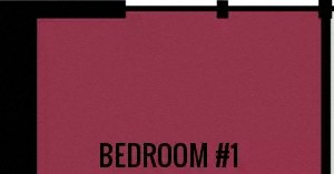 3 Bedrooms 1BA